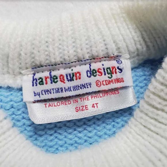 Vintage Harlequin Designs Little Bo Peep sweater - Picture 6 of 7